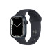 Apple Watch Series7 41mm GPS Viền Nhôm -Dây Cao Su Midnight