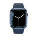 Apple Watch Series7 45mm GPS Viền Nhôm -Dây Cao Su Blue