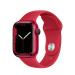 Apple Watch Series7 45mm 4G Viền Nhôm -Dây Cao Su Red