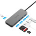 Bộ chuyển Lention C16s USB-C 6 trong 1 USB Type-C sang 3 USB 3.0, SD card, PD