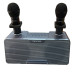 Loa không dây Bluetooth Microlab KTV100 (kèm 2 mic)- Xanh