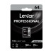 Thẻ nhớ SD Lexar Professional 1066x SDXC V30 64Gb (R/W:160/120M)