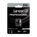 Thẻ nhớ SD Lexar Professional 1066x SDXC V30 512Gb (R/W:160/120M)