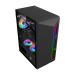 Vỏ máy tính KENOO ESPORT S600 - Màu Đen ( LED Strips rainbow) - (Size EATX)