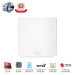 Bộ phát wifi 6 Asus ZenWiFi XD6 2-Pack Trắng (Chuẩn AX/ AX5400Mbps/ 6 Ăng-ten ngầm/ Wifi Mesh/ 55 User)
