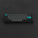 Bàn phím cơ AKKO 3068B Plus Multi-modes Black & Cyan Akko CS Jelly Pink switch