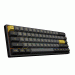 Bàn phím cơ AKKO 3068B Plus Multi-modes Black Gold Akko CS Jelly Purle switch