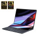 Laptop Asus Zenbook Pro 14 Duo UX8402ZE-M3044W (Core i7 12700H/ 16GB/ 1TB SSD/ Nvidia GeForce RTX 3050Ti 4Gb GDDR6/ 14.5inch 2.8K Touch/ Windows 11 Home/ Black/ Vỏ nhôm)