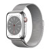 Đồng hồ thông minh Apple Watch Series 8 (41mm/ LTE/ Viền Thép/ Dây Thép/ Silver/ MNJ83VN/A)