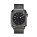 Đồng hồ thông minh Apple Watch Series 8 (41mm/ LTE/ Viền Thép/ Dây Thép/ Graphite/ MNJM3VN/A)