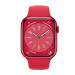 Đồng hồ thông minh Apple Watch Series 8 (45mm/ LTE/ Viền Nhôm/ Dây Cao Su/ Red/ MNKA3VN/A)
