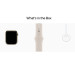 Đồng hồ thông minh Apple Watch Series 8 (45mm/ LTE/ Viền Thép/ Dây Cao Su/ Starlight/ MNKM3VN/A)