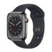 Đồng hồ thông minh Apple Watch Series 8 (45mm/ LTE/ Viền Thép/ Dây Cao Su/ Midnight/ MNKU3VN/A)