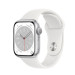 Đồng hồ thông minh Apple Watch Series 8 (45mm/ LTE/ Viền Nhôm/ Dây Cao Su/ Silver/ MP4J3VN/A)