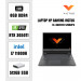 Laptop HP Gaming Victus 16-d0291TX 5Z9R2PA (Core i7 11800H/ 8GB/ 512GB SSD/ Nvidia GeForce RTX 3050Ti 4Gb GDDR6/ 16.1inch FHD/ Windows 11 Home/ Black)