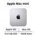 Máy tính mini Apple Mac mini Z16L (M2 8 Core CPU/ 16GB/ 512GB SSD/ 10 core GPU)