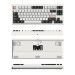 Bàn phím cơ FL-Esports FL750 White Olivia 3 Mode Gasket Mount Gateron Pro White switch