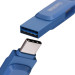 USB SanDisk SDDDC3 Ultra Dual Drive Go 256Gb USB Type-C và USB Type-A (Màu xanh navy)
