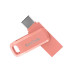 USB SanDisk SDDDC3 Ultra Dual Drive Go 256Gb USB Type-C và USB Type-A (Màu hồng đào)