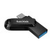 USB SanDisk SDDDC3 Ultra Dual Drive Go 256Gb USB Type-C và USB Type-A (Màu đen)