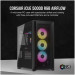 Vỏ máy tính Corsair ICUE 5000D RGB Airflow CC-9011242-WW (Mid Tower/ Đen)