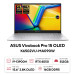Laptop Asus Vivobook Pro 15 OLED K6502VU-MA090W (Core i9-13900H/ 16GB/ 512GB SSD/ Nvidia GeForce RTX 4050 6GB GDDR6/ 15.6inch 2.8K/ Windows 11 Home/ Silver/ Vỏ nhôm)
