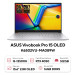 Laptop Asus Vivobook Pro 15 OLED K6502VU-MA089W (Core i5 13500H/ 16GB/ 512GB SSD/ Nvidia GeForce RTX 4050 6GB GDDR6/ 15.6inch 2.8K/ Windows 11 Home/ Silver/ Vỏ nhôm)
