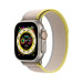 Đồng hồ thông minh Apple Watch Ultra S/M (49mm/ LTE/ Viền Titanium/ Dây Trail/ Yellow/Beige/ MNHK3VN/A)