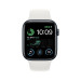 Đồng hồ thông minh Apple Watch Series SE (44mm/ GPS/ Viền Nhôm/ Dây Cao Su/ Silver/ MNK23VN/A)