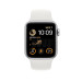 Đồng hồ thông minh Apple Watch Series SE (40mm/ GPS/ Viền Nhôm/ Dây Cao Su/ Silver/ MNJV3VN/A)