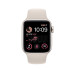 Đồng hồ thông minh Apple Watch Series SE (40mm/ GPS/ Viền Nhôm/ Dây Cao Su/ Starlight/ MNJP3VN/A)