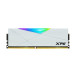 Ram desktop Adata XPG Spectrix D50 RGB White (AX4U320016G16A-SW50) 16GB (1x16GB) (DDR4/ 3200 Mhz/ LED RGB/ Tản nhiệt/ Non-ECC)