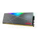 Ram desktop Adata XPG Spectrix D50 RGB Grey (AX4U3200716G16A-ST50) 16GB (1x16GB) (DDR4/ 3200 Mhz/ LED RGB/ Tản nhiệt/ Non-ECC)