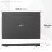 Laptop LG Gram 2023 14ZD90R-G.AX52A5 (Core i5 1340P/ 8GB/ 256GB SSD/ Intel Iris Xe Graphics/ 14.0inch WUXGA/ NoOS/ Black)