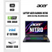 Laptop Acer Gaming Nitro Tiger AN515 58 769J NH.QFHSV.003 (Core i7 12700H/ 8GB/ 512GB SSD/ Nvidia GeForce RTX 3050 4Gb GDDR6/ 15.6inch Full HD/ Windows 11 Home/ Black)