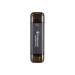 Ổ cứng di động SSD Transcend ESD310C 1Tb USB-A & USB-C Màu đen