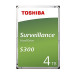 Ổ cứng camera Toshiba S300 HDWT840UZSVA 4TB (3.5Inch/ 5400rpm/ 256MB/ SATA3)
