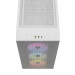 Vỏ máy tính Corsair 3000D RGB Tempered Glass Mid-Tower, White CC-9011256-WW 