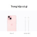 Điện thoại thông minh Apple iPhone 15 256GB/ Pink