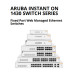 Switch Aruba Instant On 1430 8G 64W R8R46A (Gigabit (1000Mbps)/ 8 Cổng/ 8 cổng PoE/ Vỏ Thép)