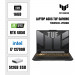 Laptop Asus TUF Gaming FX507ZU4-LP040W (Core i7 12700H/ 16GB/ 512GB SSD/ Nvidia GeForce RTX 4050 6GB GDDR6/ 15.6inch Full HD/ Windows 11 Home/ Grey/ Vỏ nhôm)