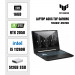 Laptop Asus TUF Gaming FX506HF-HN078W (Core i5 11260H/ 16GB/ 512GB SSD/ Nvidia GeForce RTX 2050 4GB GDDR6/ 15.6inch Full HD/ Windows 11 Home/ Black)