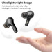 Tai nghe không dây nhét tai Bluetooth True Wireless Tozo Agile Pods - Màu đen