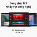 Laptop Apple Macbook Air 15 MRYU3SA/A Apple M3 8 Core CPU/ 8GB/ 256GB/ 10 core GPU/ 15.3inch/ Midnight