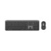 Bộ bàn phím chuột không dây Wireles, Bluetooth Logitech MK950 Signature Slim - Màu đen