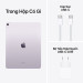 Máy tính bảng Apple IPad Air 6 13inch Wifi (8GB/ 512GB/ Purple/ MV2N3ZA/A)