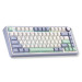 Bàn phím cơ Aula 3 MODE F75 ice green Tím nhạt+be+xanh lá Reaper switch 