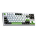Bàn phím cơ Aula 3 MODE F87 Đen Trắng Xanh Lá Grey Wood V4 switch (Bluetooth/Wireless/ LED RGB)