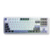 Bàn phím cơ Aula có dây F87 Đen Trắng Xanh Dương Grey Wood V3 switch 
