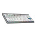 Bàn phím cơ Logitech Không dây G515 LightSpeed TKL White (Tactile switch)